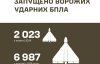 За місяць РФ випустила по Україні понад 2 тис. ударних дронів - Генштаб