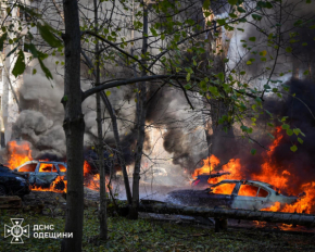 Обстріл Одеси: показали фото з місця події