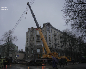 Как выглядит обстрелянный Печерский район