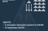 В течение суток оккупант атаковал Украину ракетами разных типов и БПЛА: сколько сбито