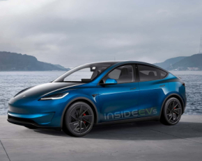 Показали фото обновленной Tesla Model Y