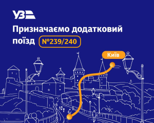 Квитки вже у продажу: новий потяг з Києва до Кам&#039;янця-Подільського курсуватиме в квітні й травні