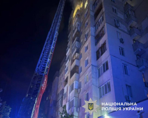 Київ обстріляли дронами: серед постраждалих є діти
