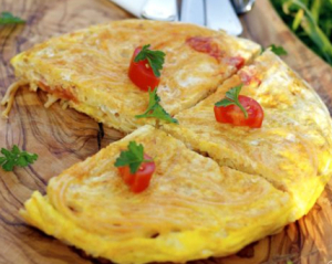Фритата с пастой: готовим вкусный завтрак из остатков ужина
