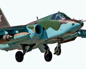 Показали рідкісне відео знищення літака Су-25 з ПЗРК Ігла