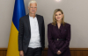 Олена Зеленська з'явилась на діловій зустрічі у вишуканому образі