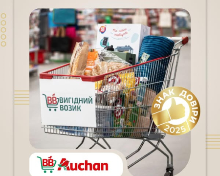 Вигідний Возик від Auchan Україна отримав визнання українців