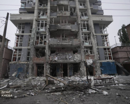 Показали наслідки ворожої атаки на Київ