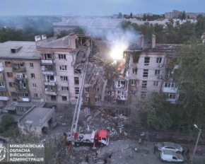 Показали последствия атаки на Николаев: один погибший, пятеро раненых