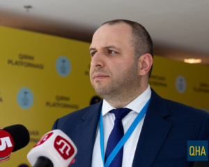 Умєров передав Росії документ із пропозицією припинити вогонь на суші, морі й у повітрі