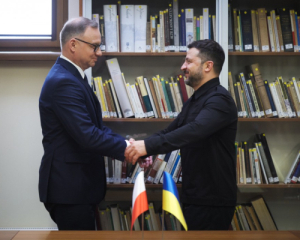 Зеленський зустрівся з президентом Польщі