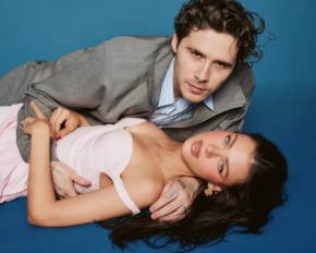 Первенец Бекхэмов с женой снялся для Glamour в стильных образах