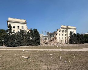 Зеленський назвав росіян хворими істотами після удару по Херсону