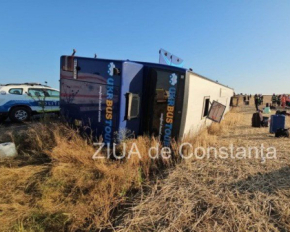 Автобус із десятками українців потрапив у ДТП в Румунії