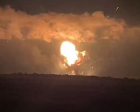 В окупованому Харцизьку пролунали вибухи: уражено склад боєприпасів