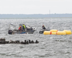 В Балтийское море упал вертолет с пассажирами на борту