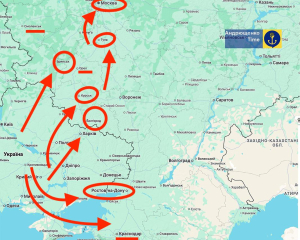 Росіяни скаржаться на масовану атаку дронів