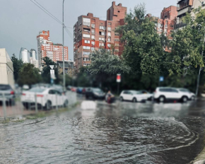 В центре Киева выпала почти половина месячной нормы осадков