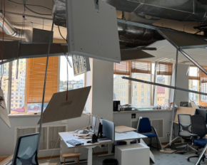 РФ атакувала дипломатів - пошкоджень зазнала будівля представництва ЄС