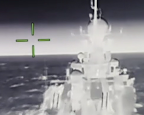 ГУР уразило носія "калібрів" в Азовському морі