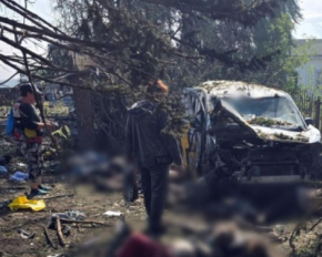 "Росіяни точно знали, куди б'ють": Зеленський назвав жахливим удар військ РФ по цивільних у Яровій