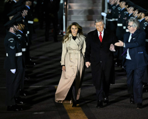 Подружжя Трампів прибуло до Лондона