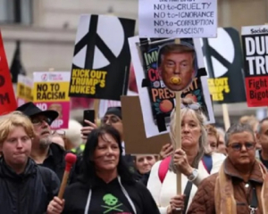 "Ні расизму, ні Трампу": у Лондоні вулиці заполонили протестувальники