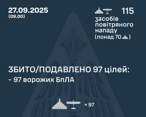 Повітряні сили розкрили подробиці нічної атаки росіян