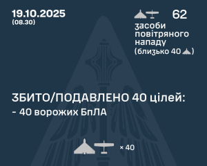Массированная атака дронами: Воздушные силы сбили более полусотни Shahed