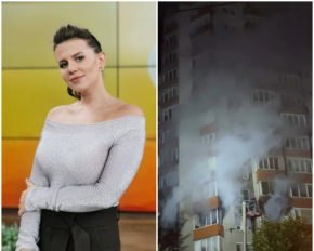 Телеведуча Ірина Хоменко повідомила про влучання дрона в її будинок