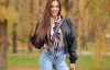 Переможниця "Холостяка" Даша Ульянова зачарувала осіннім образом у парку