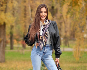 Переможниця &quot;Холостяка&quot; Даша Ульянова зачарувала осіннім образом у парку