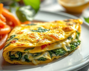 Омлет зі шпинатом на сніданок: простий рецепт від англійських лікарів, який допомагає знизити тиск зранку