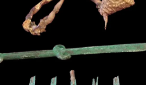 В степях Казахстана обнаружили древний курган с мечом-акинаком