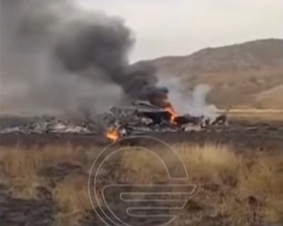 На кордоні Грузії й Азербайджану розбився турецький військовий літак