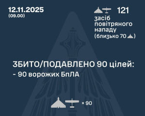 ПВО Украины отразила массированный удар российских беспилотников