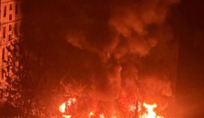 У Харкові "шахед" влучив у багатоповерхівку