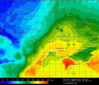 Синоптик сказала, где завтра будет холоднее всего