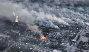 Росіяни "стирають" Вовчанськ з карти світу: відео