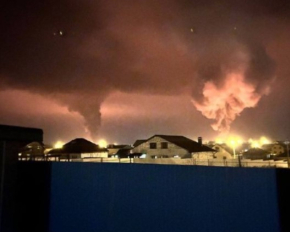 В Белгородской области возникли масштабные пожары после ударов по энергообъектам вблизи Украины