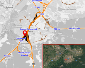 Партизани спалили військовий електровоз на залізничних коліях у Брянську