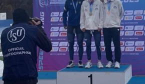 На юніорському Кубку світу з ковзанярського спорту здобув медаль 17-річний українець
