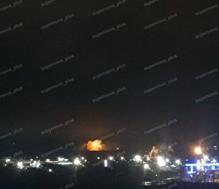 Дрони потужно атакували російський хімзавод