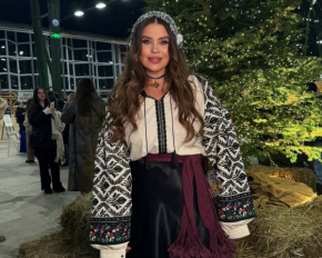 Олександра Заріцька поділилася атмосферними кадрами з різдвяної вечірки в Києві