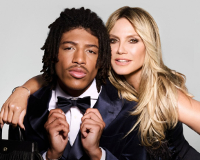 Гайді Клум показала модного сина на сторінках світового глянцю