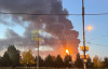 Под Москвой горит нефтебаза, поставляющая аэропорты