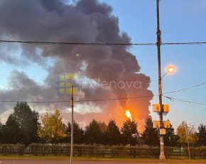 Під Москвою горить нафтобаза, що постачає аеропорти