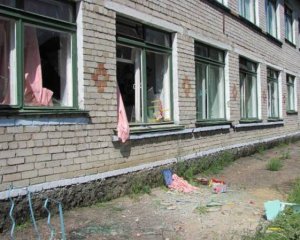 Снаряд розірвався біля дитячого садка