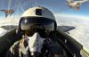 Пілот винищувача записав вражаюче відео польотів