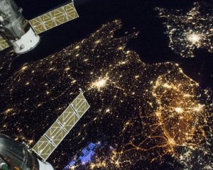 NASA опублікували фото Західної Європи з космосу